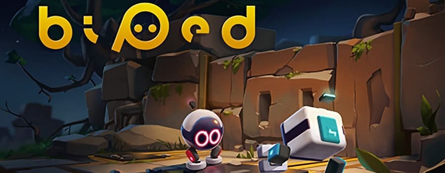 二足歩行ロボットを操作するかわいいco Opパズルゲーム Biped を紹介 Steamあしあと