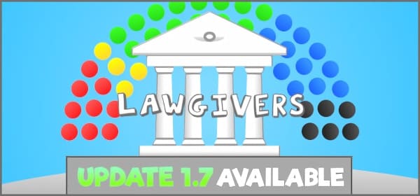 アプリで星4 5の好評を頂いてる政治シミュレーション Lawgivers を紹介 Steamあしあと